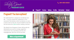 Desktop Screenshot of pregnancy-options.org
